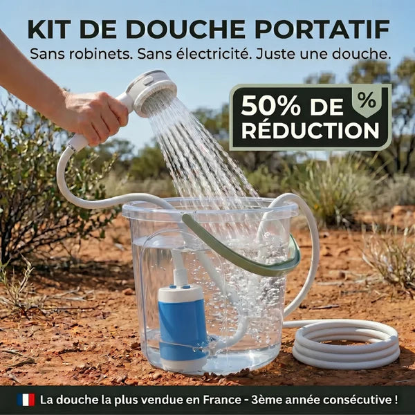 Pompe à Eau Portable : Kit avec Tuyau & Embouts-38$