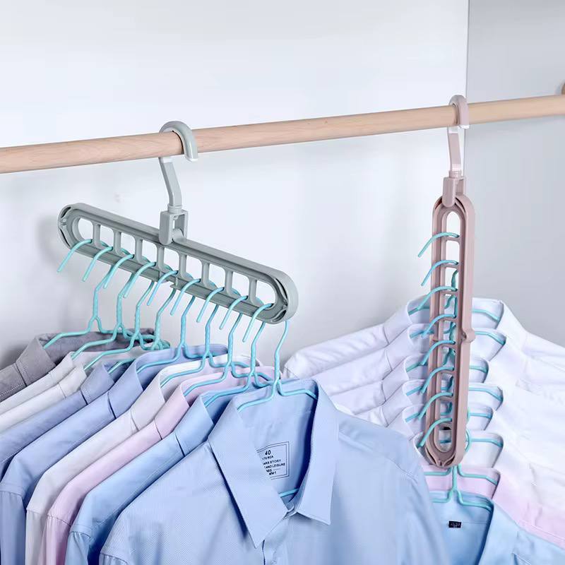 👚 Maximisez l'espace de votre placard ✨2pcs = 17$ Organisateur de placard multifonctionnel