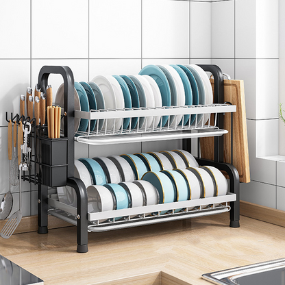Etagère Vaisselle & Couverts (2 niveaux)