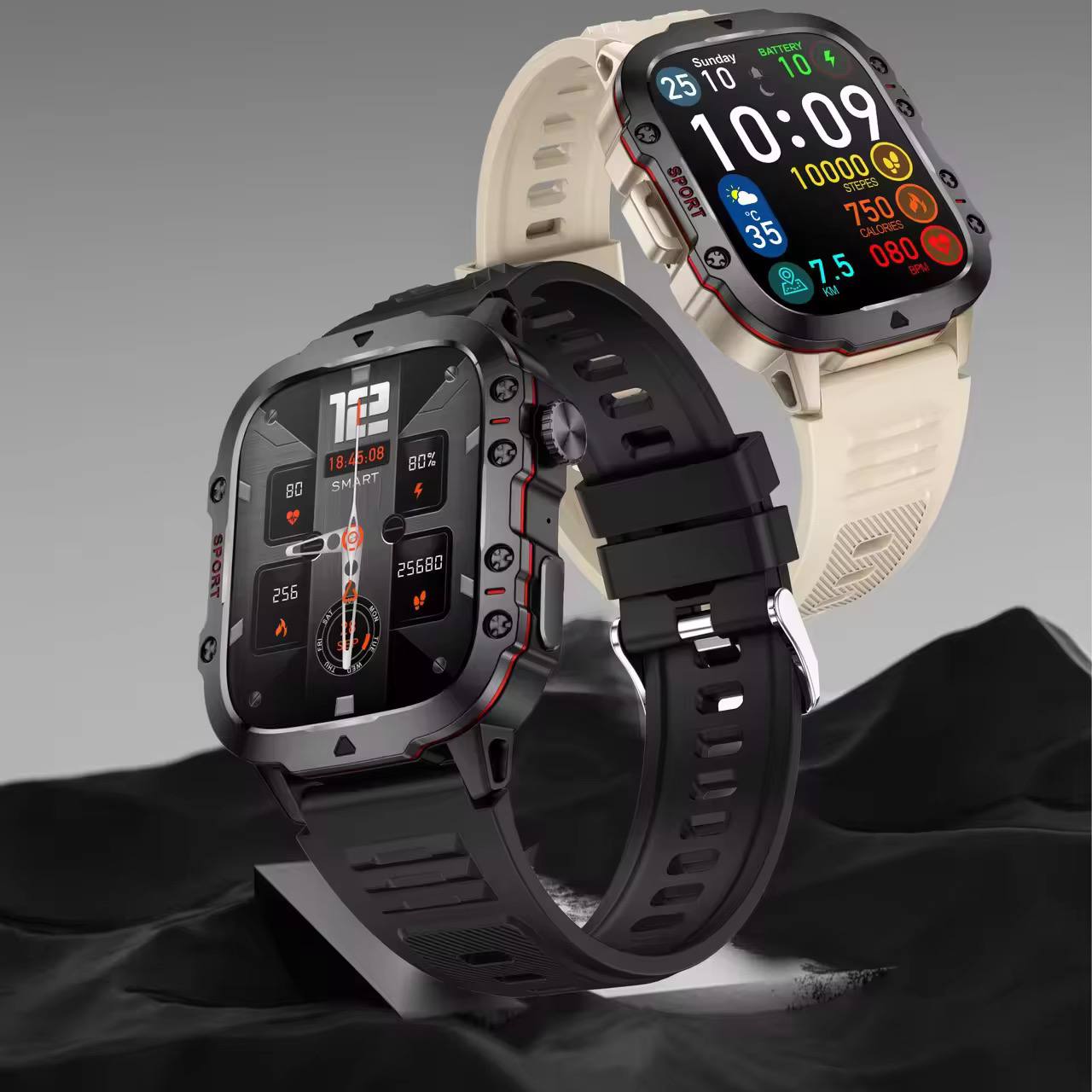 Montre intelligente sportive pour hommes