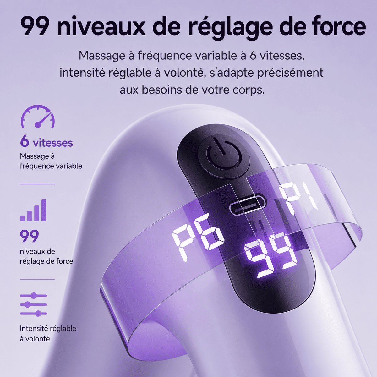 Vibration, brûleur de graisse musculaire silencieux - Ceinture amincissante portable - 39$