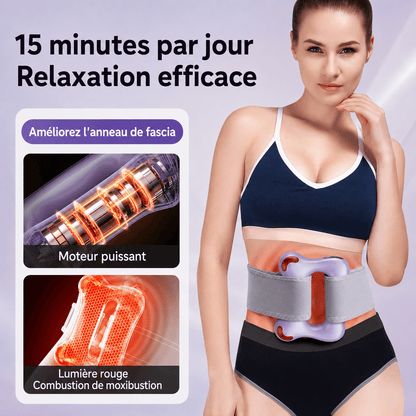 Vibration, brûleur de graisse musculaire silencieux - Ceinture amincissante portable - 39$