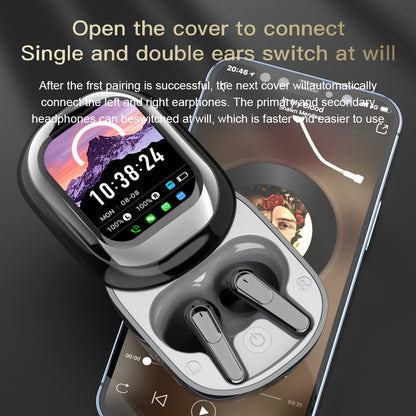 Écouteurs Sans Fil Intelligents SE-ONE TWS, Casque BT à Écran Tactile, Push de Messages et Écouteurs Tactiles