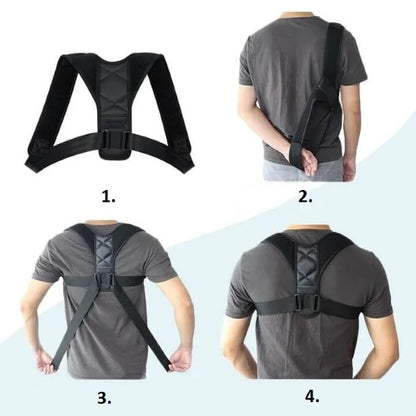 Correcteur de posture Ajustable - Premium