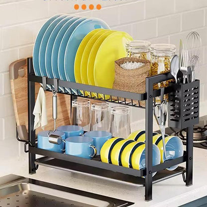 Etagère Vaisselle & Couverts (2 niveaux)