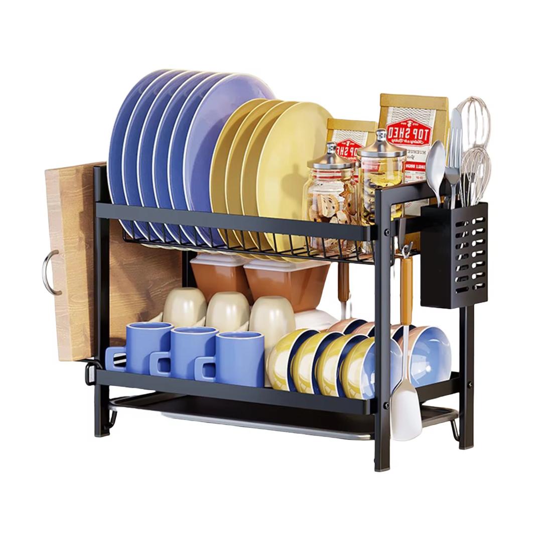 Etagère Vaisselle & Couverts (2 niveaux)