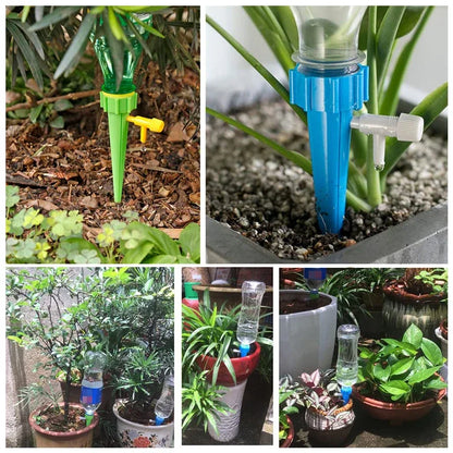 Pour toutes vos plantations- Appareils d'arrosage goutte à goutte automatique pour plantes à libération lente - Lot de 15 Pieces-35$