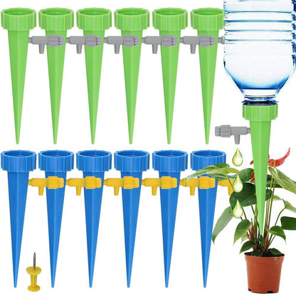 Pour toutes vos plantations- Appareils d'arrosage goutte à goutte automatique pour plantes à libération lente - Lot de 15 Pieces-35$