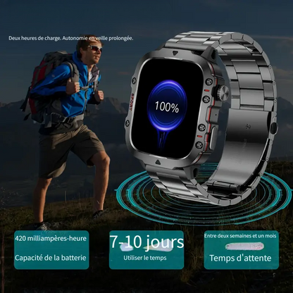 Montre intelligente sportive pour hommes