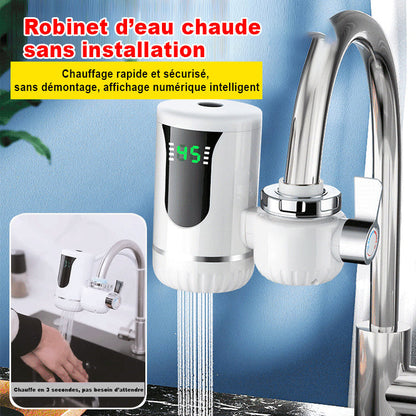 📢📢 Jusqu'à 66 % de réduction !! ✨Vente directe d'usine🔥 Robinet d'eau chaude instantanée sans installation