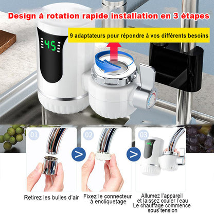 📢📢 Jusqu'à 66 % de réduction !! ✨Vente directe d'usine🔥 Robinet d'eau chaude instantanée sans installation