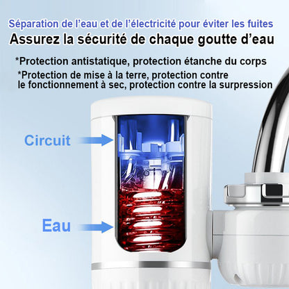📢📢 Jusqu'à 66 % de réduction !! ✨Vente directe d'usine🔥 Robinet d'eau chaude instantanée sans installation