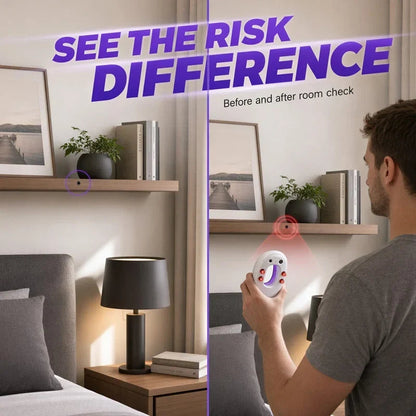 ⏳ VENTE FLASH ! ✨ Scannez et découvrez les caméras cachées – Indispensable pour les hôtels, Airbnb ou bureaux 🏨 – Peut également servir d'alarme de porte – Maintenant à -50 % ! 🎉