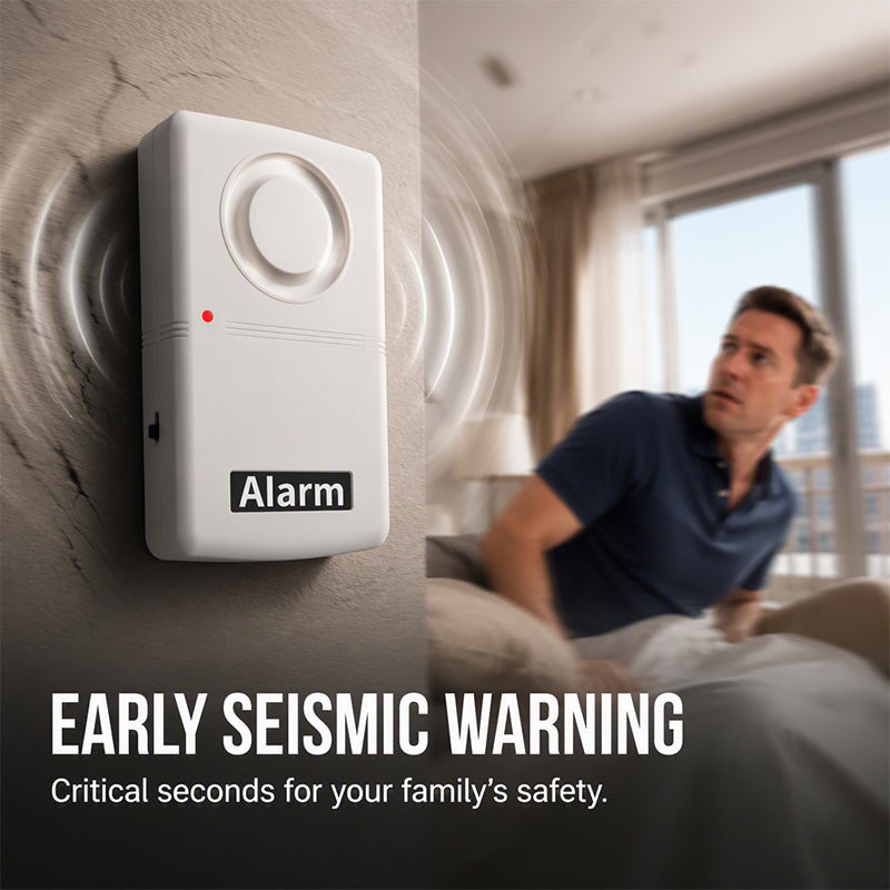 🚨 Alarme de vibration sans fil pour portes et fenêtres – Capteur de sécurité intelligent pour la maison